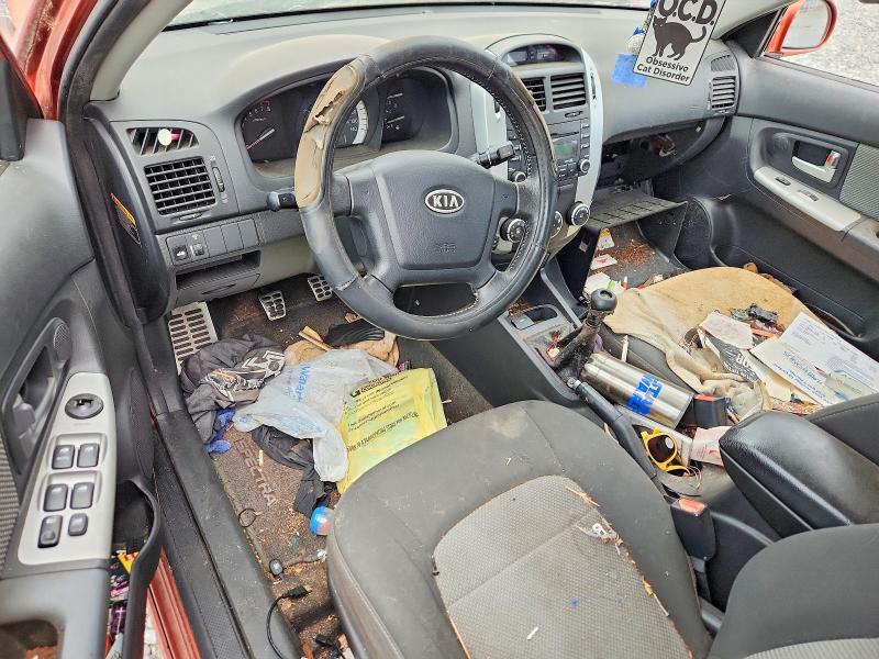 2009 Kia Spectra მანქანა იყიდება აუქციონზე, vin: KNAFE221595023803, აუქციონის ნომერი: 62908916