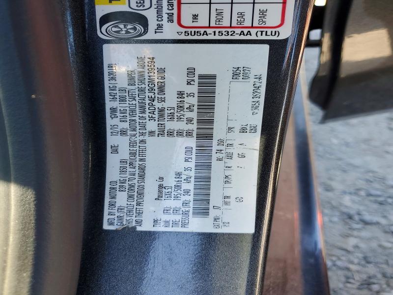 Продаж на аукціоні авто 2016 Ford Fiesta, vin: 3FADP4EJ9GM139594, номер лоту: 60286086