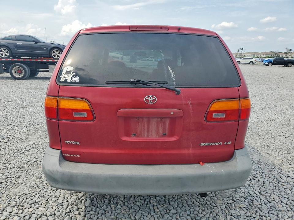 1998 Toyota Sienna მანქანა იყიდება აუქციონზე, vin: 4T3ZF13C3WU051627, აუქციონის ნომერი: 62727156