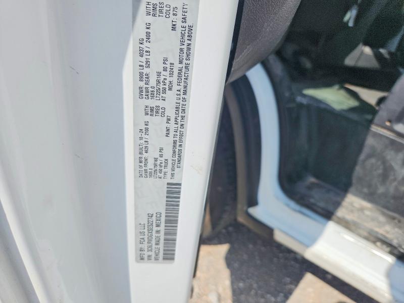 Продаж на аукціоні авто 2025 Ram Promaster 2500, vin: 3C6LRVDGXSE522742, номер лоту: 61043866
