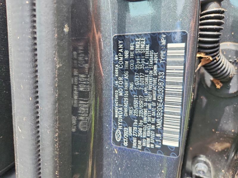 Aukcja sprzedaży 2024 Hyundai Tucson, vin: KM8JB3DE4RU308733, numer aukcji: 57042166