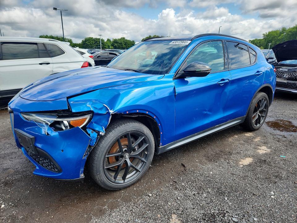 2019 Alfa Romeo Stelvio მანქანა იყიდება აუქციონზე, vin: ZASPAKBN9K7C52170, აუქციონის ნომერი: 63372966