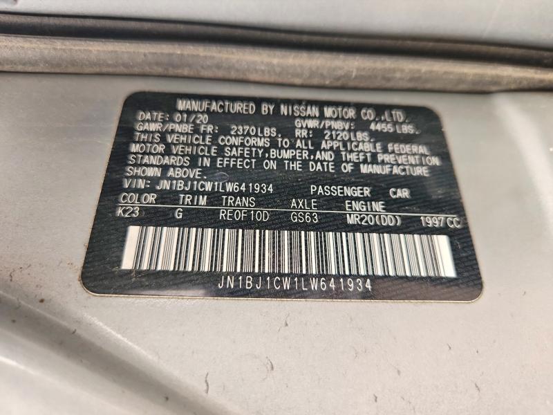 Продажа на аукционе авто 2020 Nissan Rogue Sport, vin: JN1BJ1CW1LW641934, номер лота: 61136466