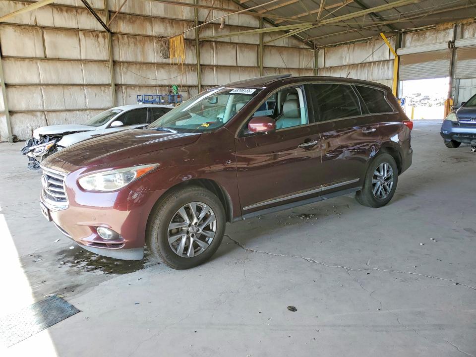 55796166 :رقم المزاد ، 5N1AL0MN4EC531706 vin ، 2014 Infiniti Qx60 مزاد بيع
