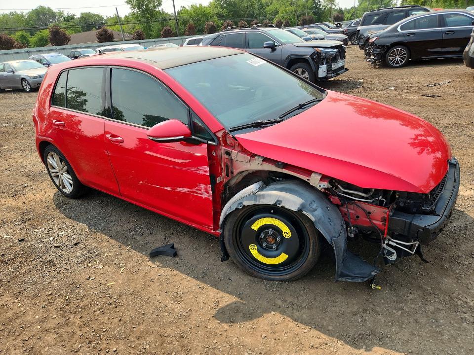 Aukcja sprzedaży 2015 Volkswagen Golf, vin: 3VW2A7AU3FM034534, numer aukcji: 60063106