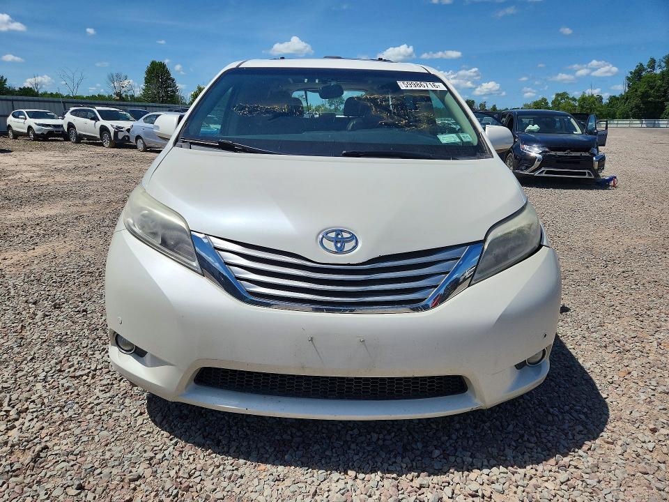 2017 Toyota Sienna მანქანა იყიდება აუქციონზე, vin: 5TDDZ3DC9HS156334, აუქციონის ნომერი: 59986716