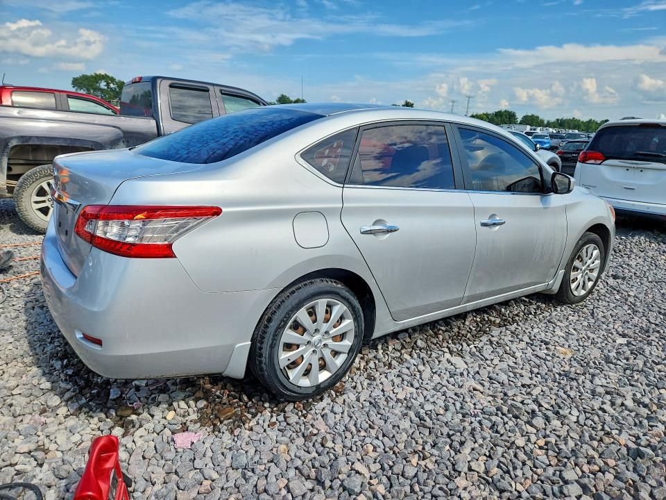 59863756 :رقم المزاد ، 3N1AB7APXFY285584 vin ، 2015 Nissan Sentra مزاد بيع