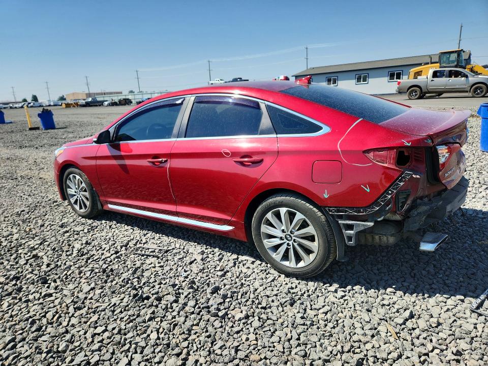 61390176 :رقم المزاد ، 5NPE34AFXFH045711 vin ، 2015 Hyundai Sonata مزاد بيع