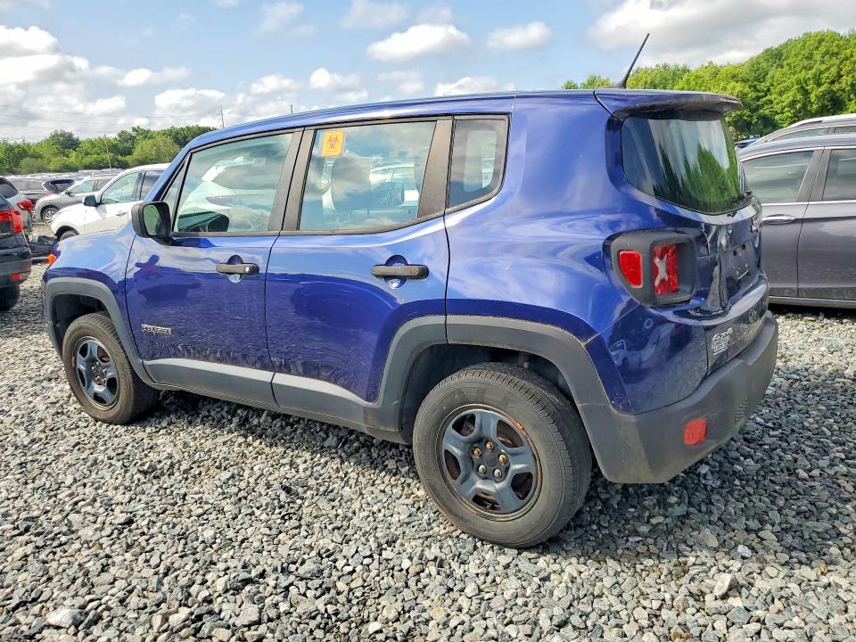 60231276 :رقم المزاد ، ZACCJBAW9GPE32731 vin ، 2016 Jeep Renegade مزاد بيع