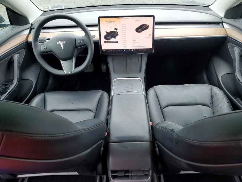 2022 Tesla Model 3 მანქანა იყიდება აუქციონზე, vin: 5YJ3E1EB0NF116757, აუქციონის ნომერი: 57653176