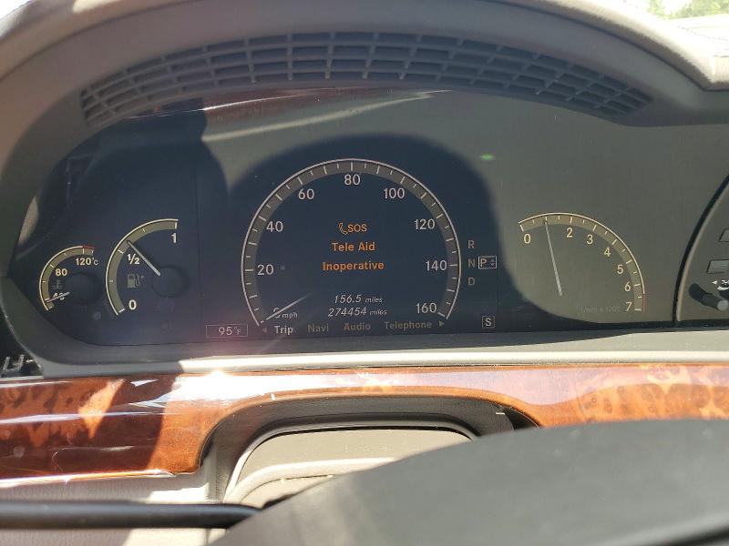 60067416 :رقم المزاد ، WDDNG71X88A181463 vin ، 2008 Mercedes-benz S مزاد بيع