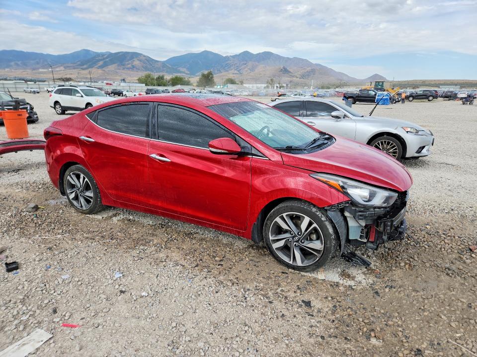 2015 Hyundai Elantra მანქანა იყიდება აუქციონზე, vin: KMHDH4AE0FU223762, აუქციონის ნომერი: 61230326