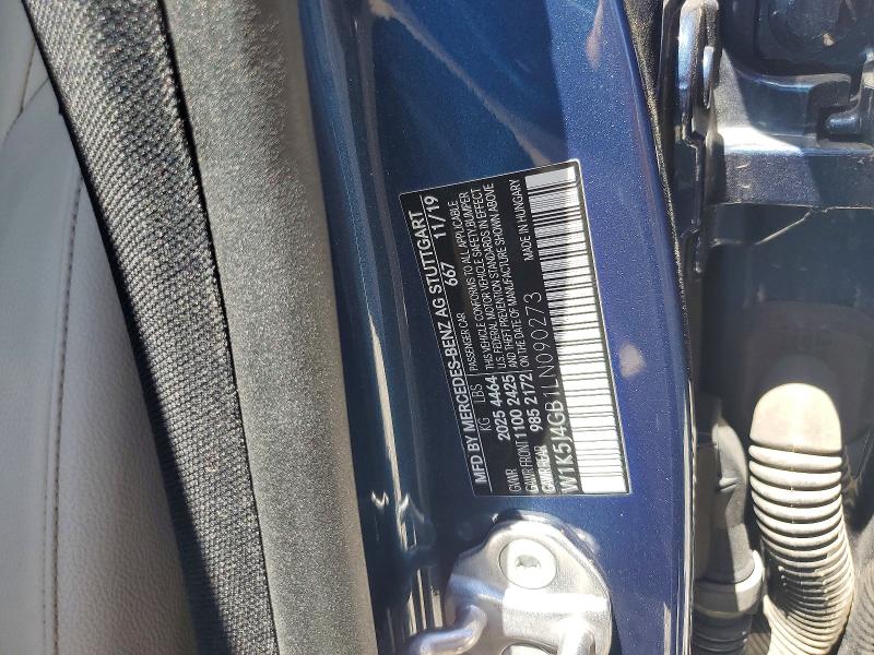 Продаж на аукціоні авто 2020 Mercedes-benz Cla, vin: W1K5J4GB1LN090273, номер лоту: 85978675