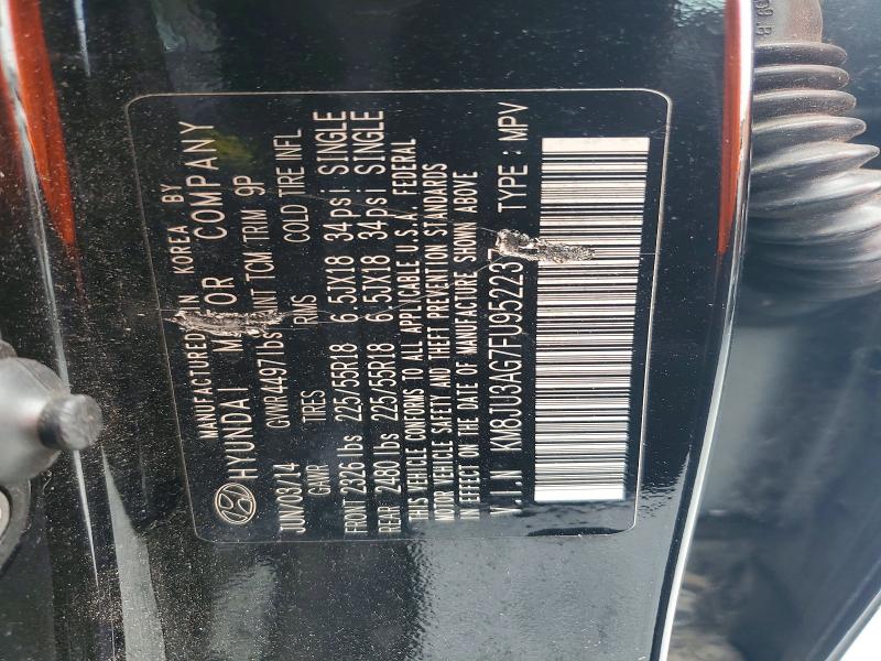 Aukcja sprzedaży 2015 Hyundai Tucson, vin: KM8JU3AG7FU952237, numer aukcji: 63547966