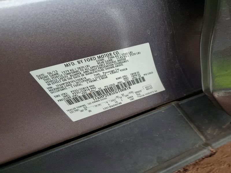 61803316 :رقم المزاد ، 1FAHP2E85EG100818 vin ، 2014 Ford Taurus مزاد بيع