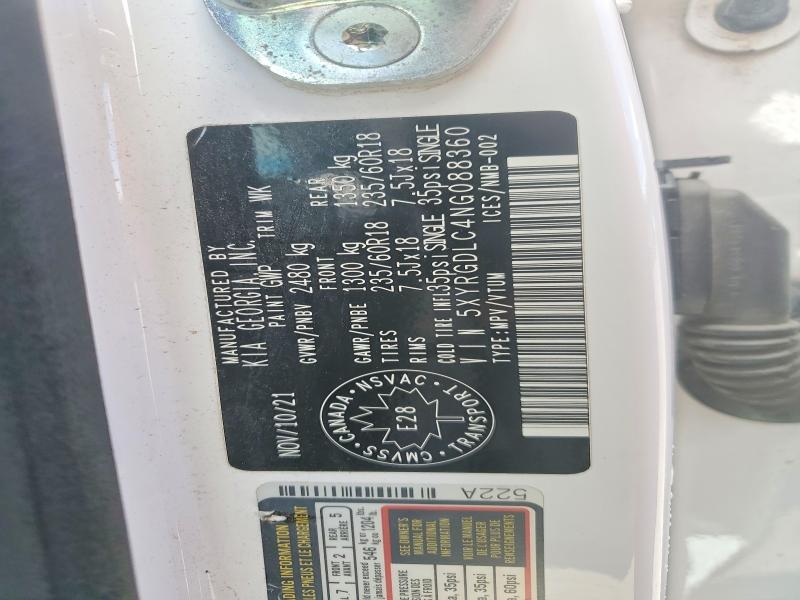 Продажа на аукционе авто 2022 Kia Sorento Lx, vin: 5XYRGDLC4NG088360, номер лота: 61538406