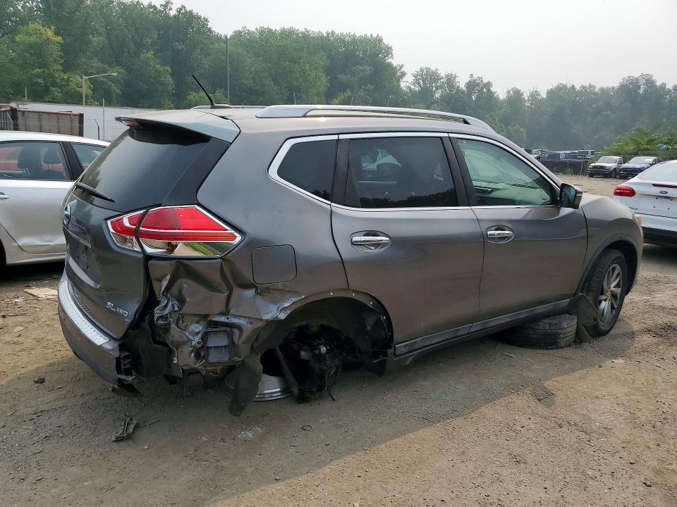 2015 Nissan Rogue მანქანა იყიდება აუქციონზე, vin: 5N1AT2MV3FC793682, აუქციონის ნომერი: 61190976