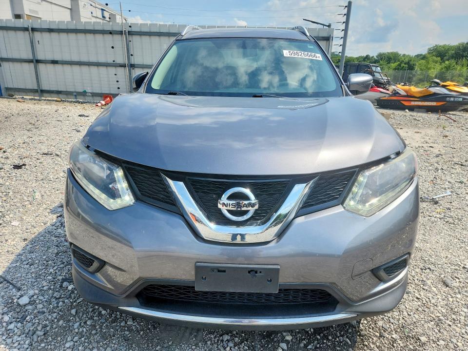 59826666 :رقم المزاد ، KNMAT2MV6GP656573 vin ، 2016 Nissan Rogue مزاد بيع