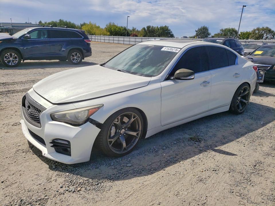 Auction sale of the 2014 Infiniti Q50, vin: JN1BV7AP4EM685816, lot number: 61535276