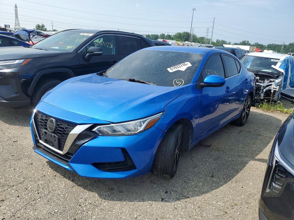 Продажа на аукционе авто 2021 Nissan Sentra, vin: 3N1AB8CV7MY254890, номер лота: 61933746