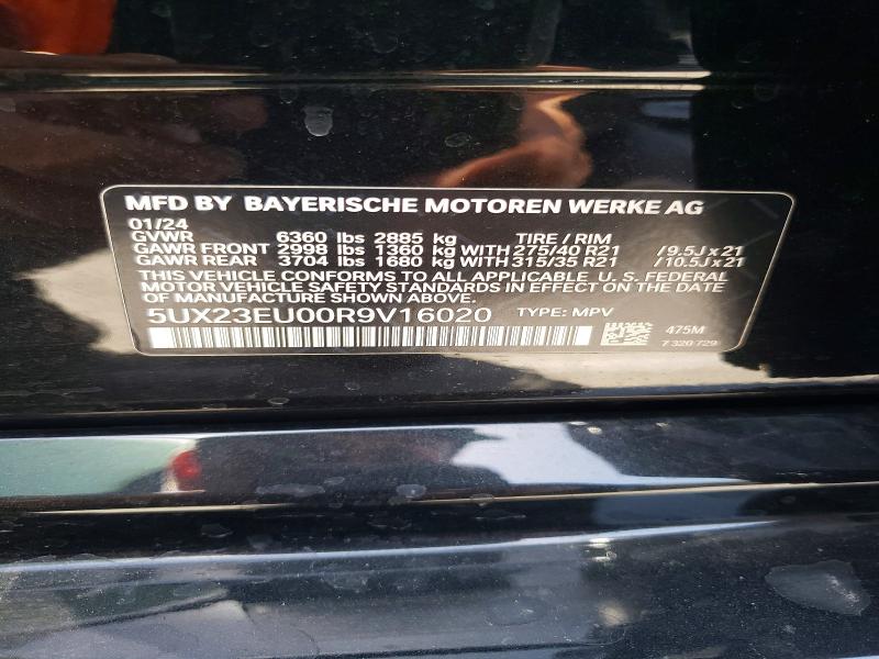 Aukcja sprzedaży 2024 Bmw X5, vin: 5UX23EU00R9V16020, numer aukcji: 59905636