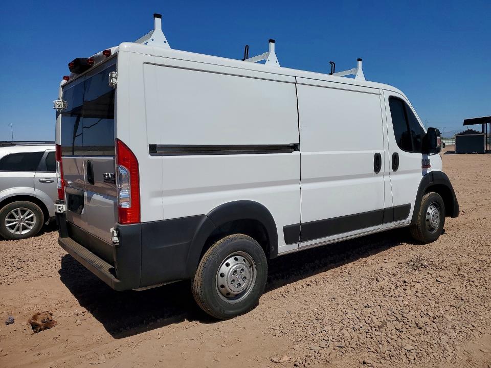 59991646 :رقم المزاد ، 3C6TRVAG4LE105493 vin ، 2020 Ram Promaster 1500 مزاد بيع