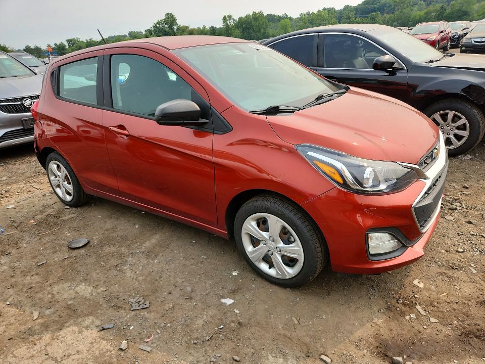 2021 Chevrolet Spark მანქანა იყიდება აუქციონზე, vin: KL8CB6SA0MC742590, აუქციონის ნომერი: 59702026