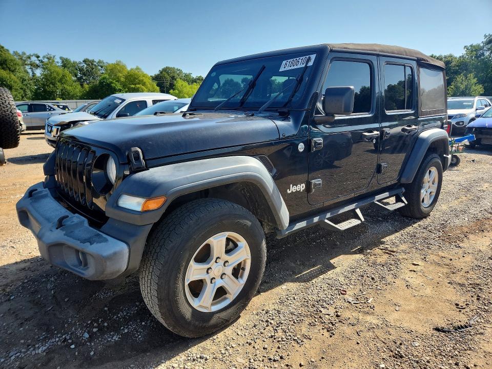 Продаж на аукціоні авто 2018 Jeep Wrangler Unlimited, vin: 1C4HJXDG4JW147971, номер лоту: 61806106