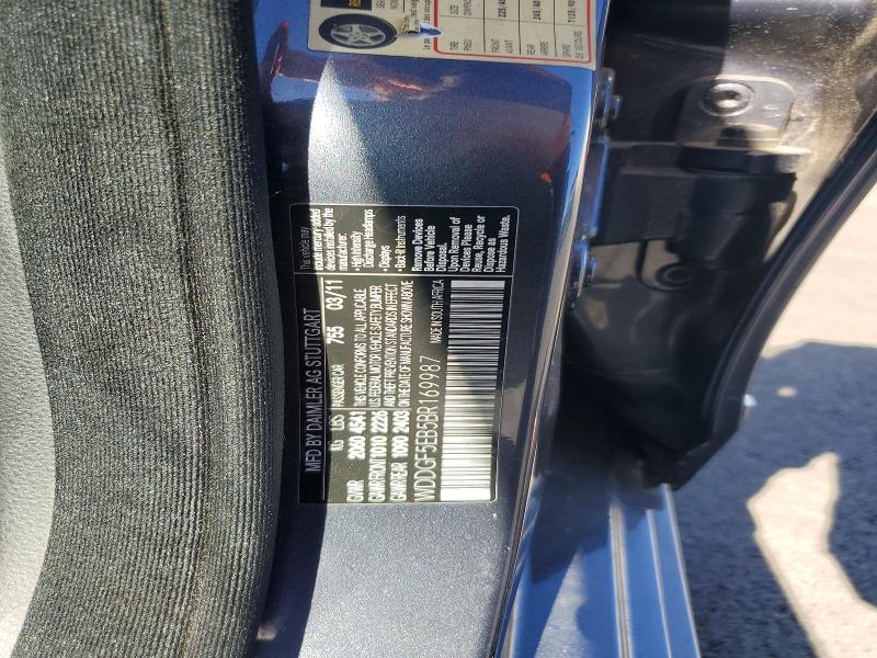 60831926 :رقم المزاد ، WDDGF5EB5BR169987 vin ، 2011 Mercedes-benz C مزاد بيع
