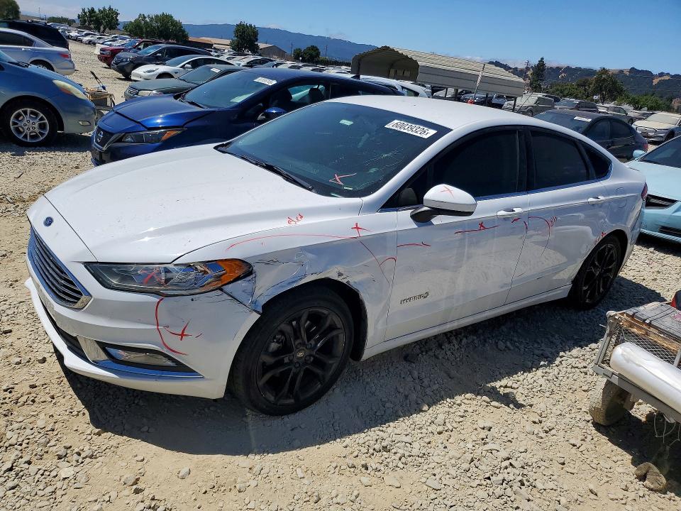 Продажа на аукционе авто 2018 Ford Fusion, vin: 3FA6P0LU4JR249364, номер лота: 60039326