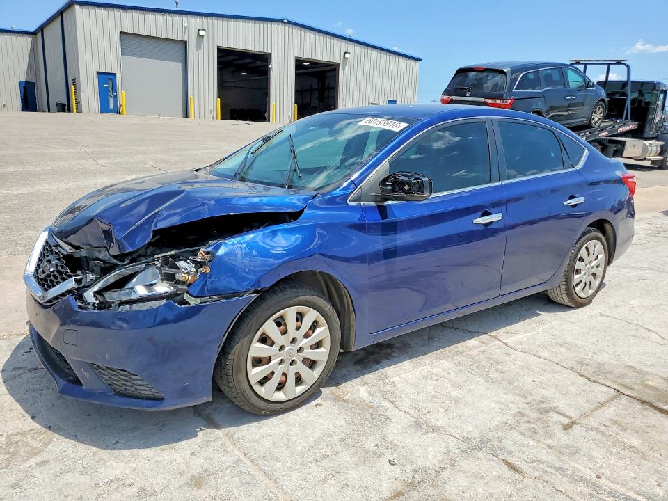 2017 Nissan Sentra მანქანა იყიდება აუქციონზე, vin: 3N1AB7AP8HY247743, აუქციონის ნომერი: 60193916