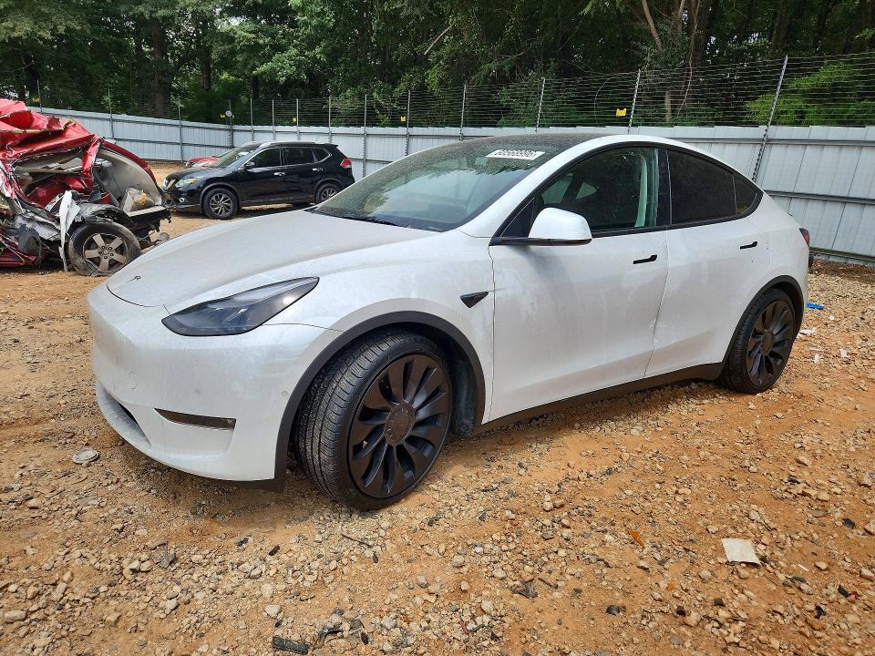 Aukcja sprzedaży 2021 Tesla Model Y, vin: 5YJYGDEFXMF189444, numer aukcji: 60568996