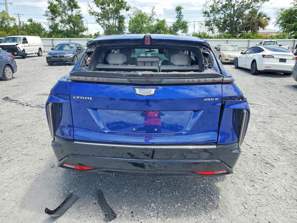 60949676 :رقم المزاد ، 1GYKPRRK6RZ108557 vin ، 2024 Cadillac Lyriq مزاد بيع