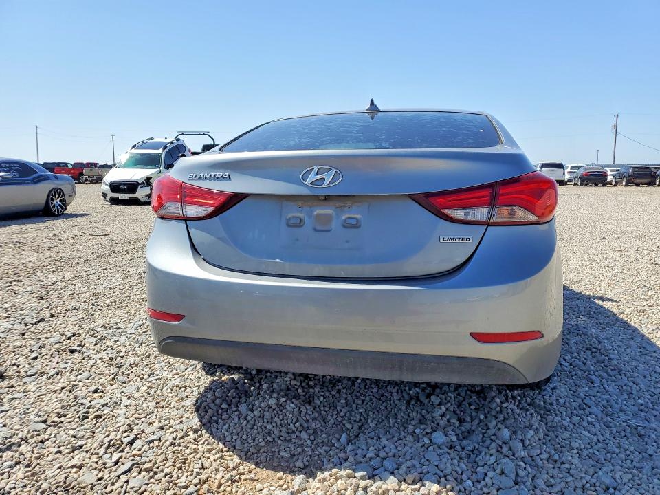 61860216 :رقم المزاد ، KMHDH4AE7GU513384 vin ، 2016 Hyundai Elantra مزاد بيع