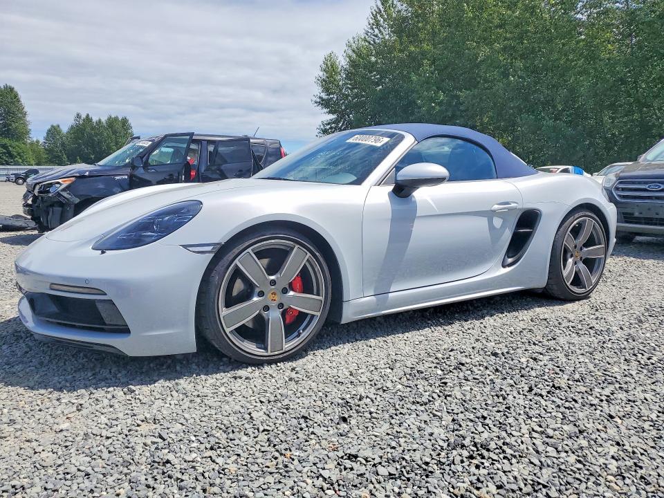 60000796 :رقم المزاد ، WP0CD2A88SK231205 vin ، 2025 Porsche Boxster مزاد بيع