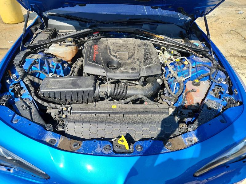 63433736 :رقم المزاد ، ZARFAMBN5K7611956 vin ، 2019 Alfa Romeo Giulia مزاد بيع