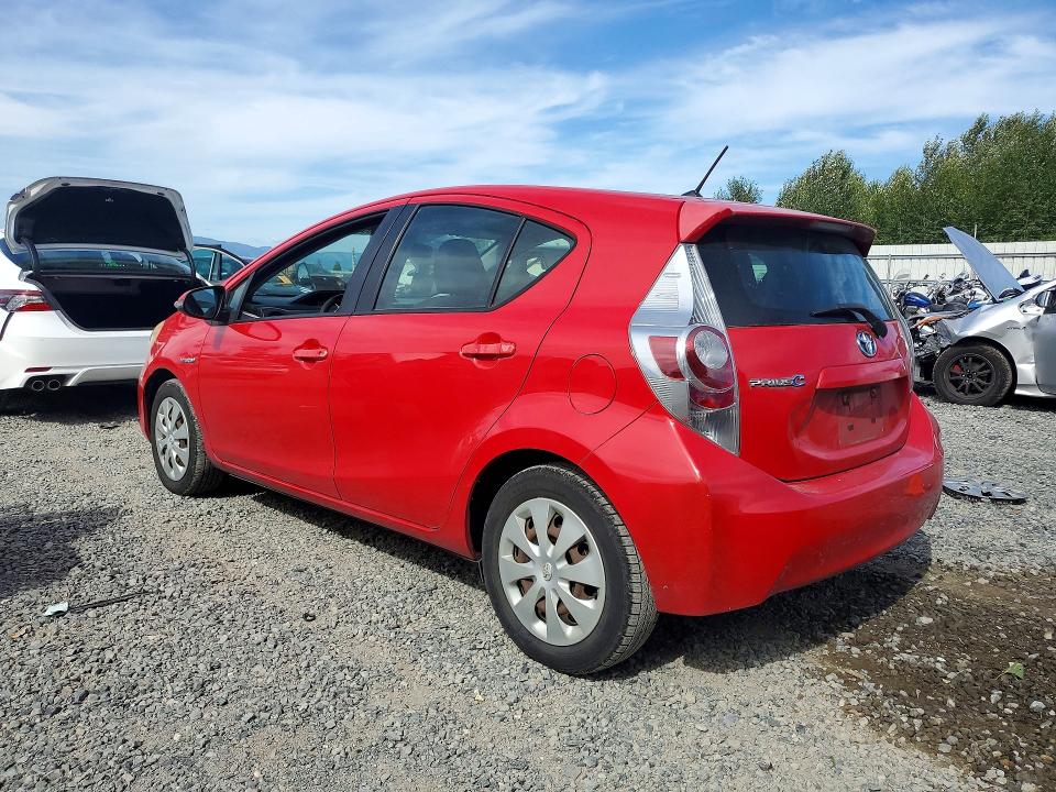 Aukcja sprzedaży 2012 Toyota Prius C, vin: JTDKDTB33C1503154, numer aukcji: 63151976
