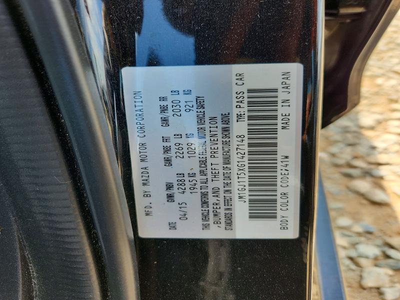 62583296 :رقم المزاد ، JM1GJ1T5XG1427148 vin ، 2016 Mazda 6 مزاد بيع