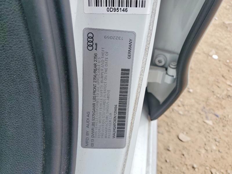 Продажа на аукционе авто 2013 Audi A6, vin: WAUHGAFC9DN129494, номер лота: 61798196