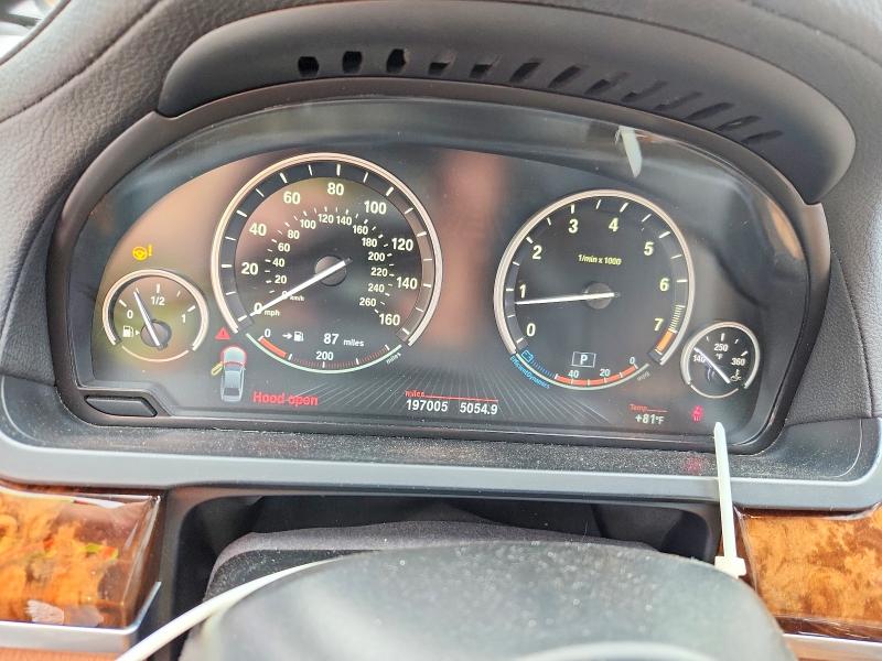 Продаж на аукціоні авто 2013 Bmw 750, vin: WBAYA8C55DD228027, номер лоту: 62129696