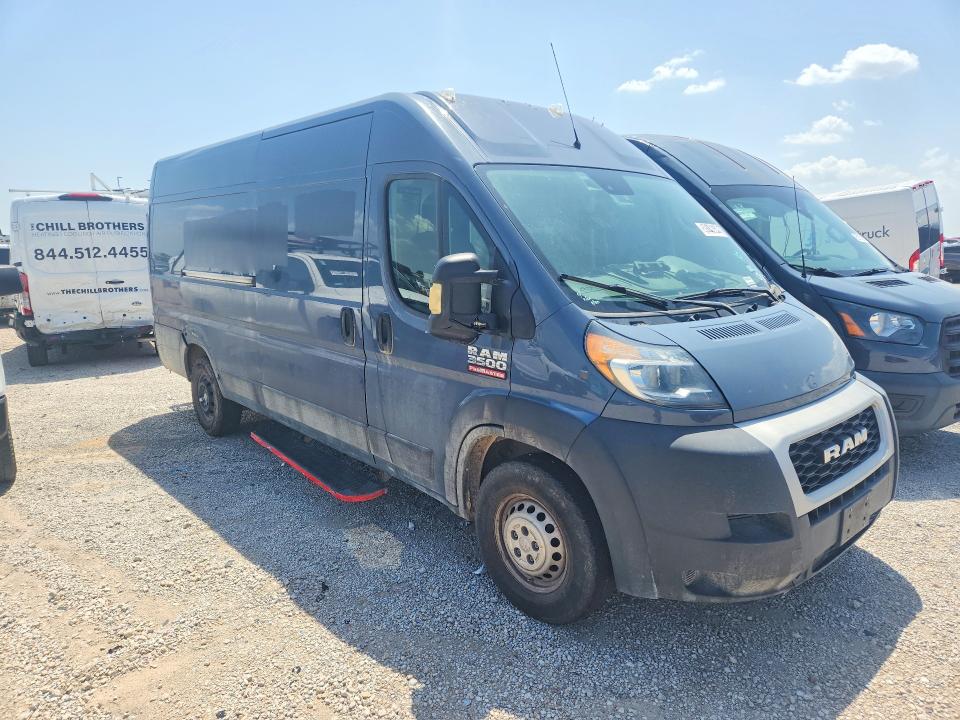 59746346 :رقم المزاد ، 3C6MRVJG2ME579917 vin ، 2021 Ram Promaster 3500 مزاد بيع