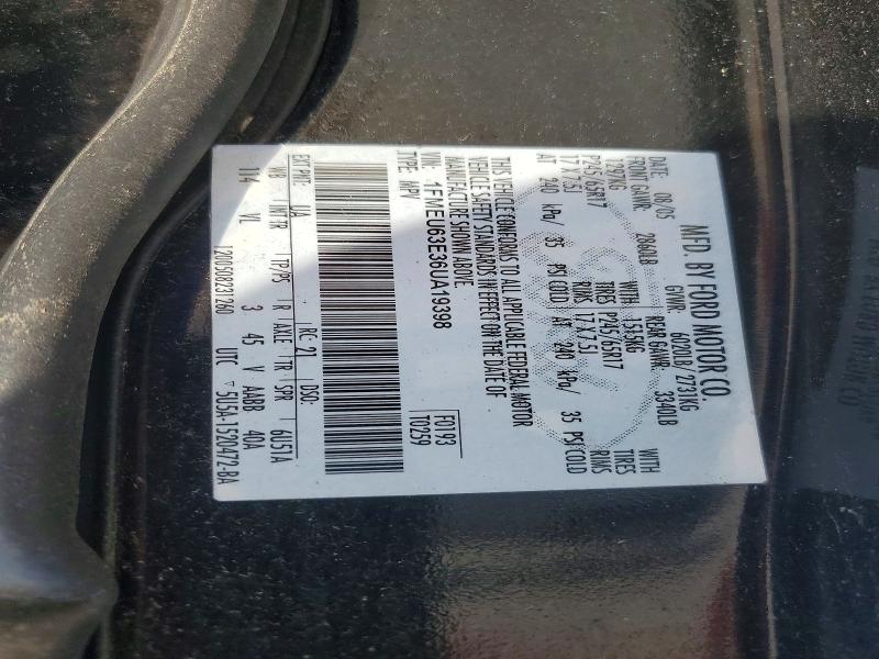 Продажа на аукционе авто 2006 Ford Explorer, vin: 1FMEU63E36UA19398, номер лота: 62983876