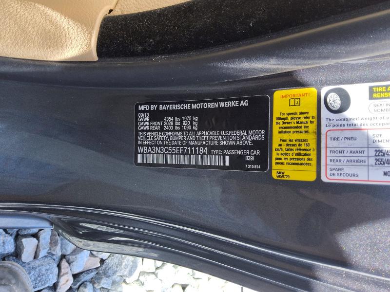 61062476 :رقم المزاد ، WBA3N3C55EF711184 vin ، 2014 Bmw 428 مزاد بيع