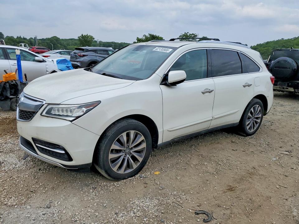 2014 Acura Mdx მანქანა იყიდება აუქციონზე, vin: 5FRYD4H40EB007480, აუქციონის ნომერი: 62135566