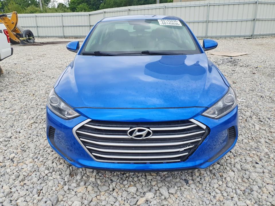 60145036 :رقم المزاد ، 5NPD74LF5JH343444 vin ، 2018 Hyundai Elantra مزاد بيع