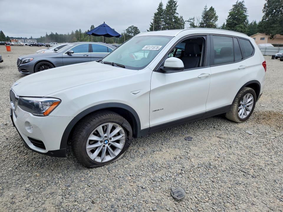 Auction sale of the 2017 Bmw X3, vin: 5UXWX9C3XH0W80354, lot number: 60131876