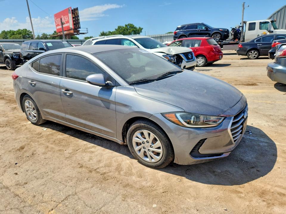 60558596 :رقم المزاد ، KMHD74LF6HU152725 vin ، 2017 Hyundai Elantra مزاد بيع