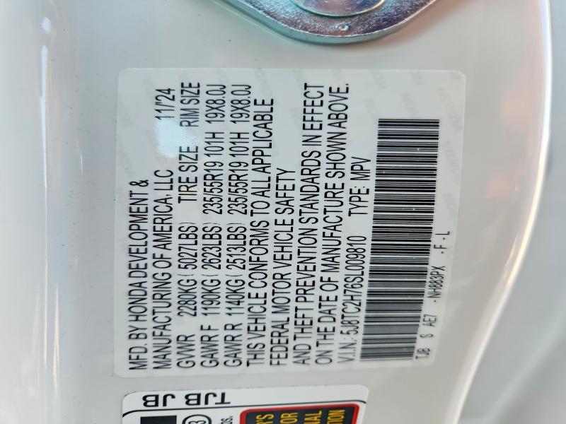 Продажа на аукционе авто 2025 Acura Rdx, vin: 5J8TC2H76SL009810, номер лота: 59008236
