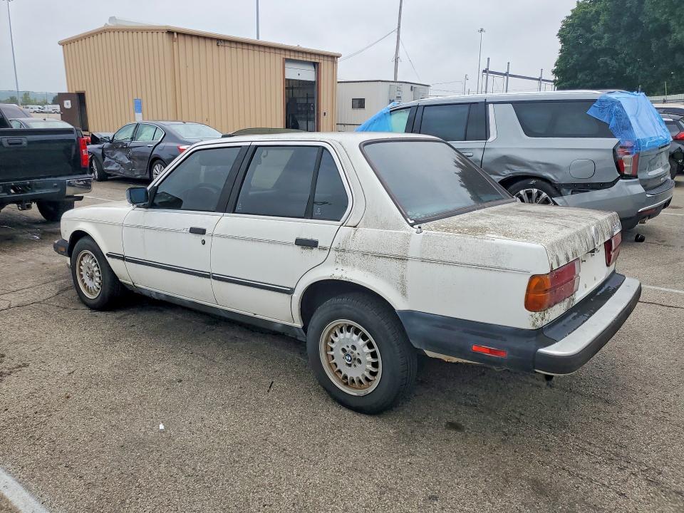 1986 Bmw 325 მანქანა იყიდება აუქციონზე, vin: WBAAE6409G0704997, აუქციონის ნომერი: 62582516