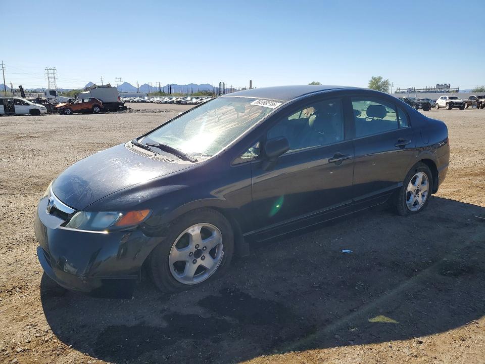 Auction sale of the 2007 Honda Civic, vin: 1HGFA16597L126111, lot number: 59358216
